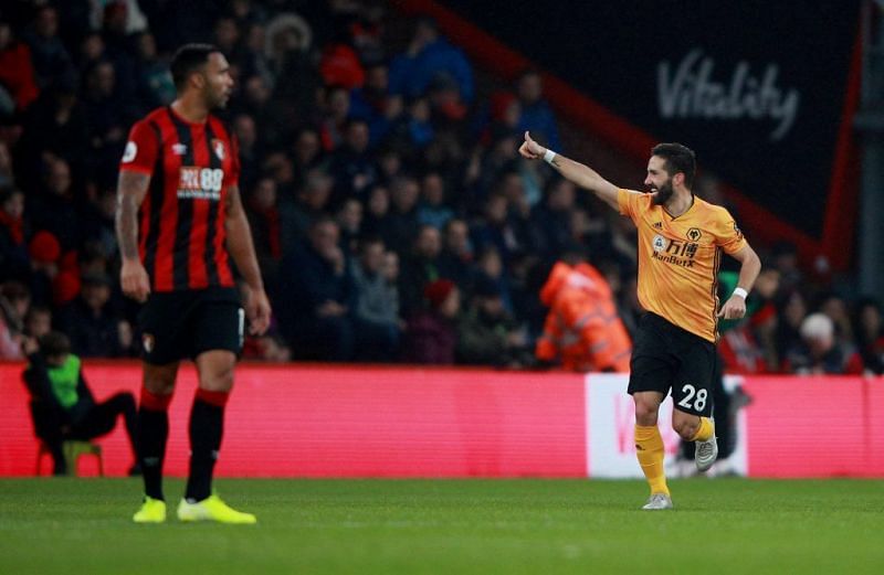 Moutinho's scored on the best freekick goals of the season